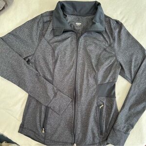 Old Navy Women's Charcoal Utility Jacket Size M